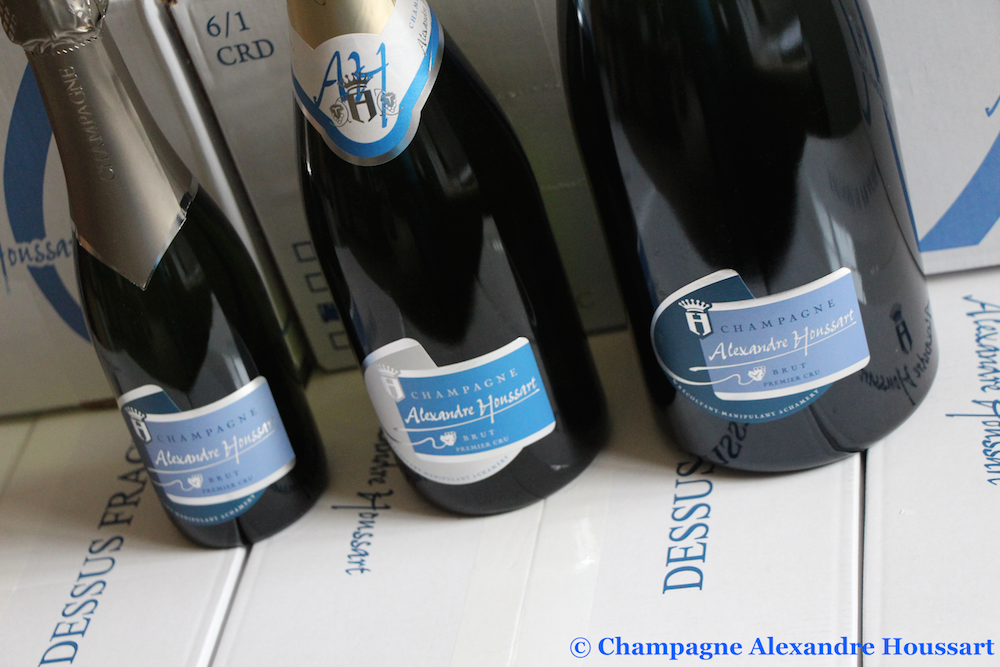 Gamme du Brut du Champagne Alexandre Houssart Chamery