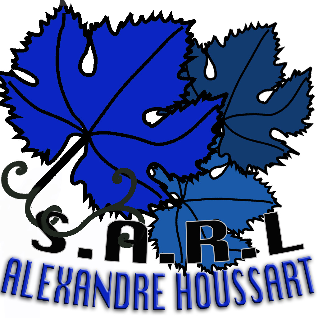 Logo SARL Alexandre Houssart prestations viticoles mécaniques et manuelles