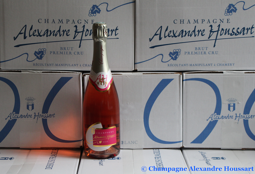 Bouteille de demi-sec du Champagne Alexandre Houssart Chamery